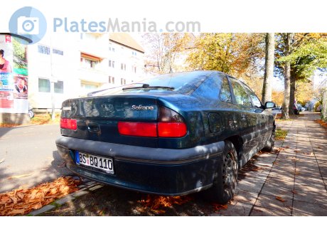 BS BQ 110, Renault Safrane