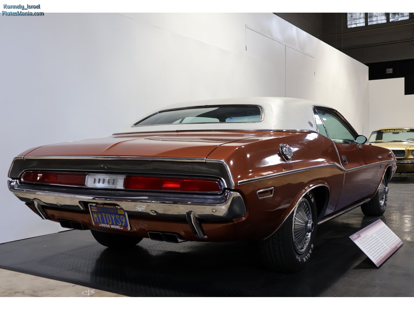 MYTOYS9, Dodge Challenger 1st gen 1970/1971 Hardtop Coupé (JH/JS; E-body), 1969–1971