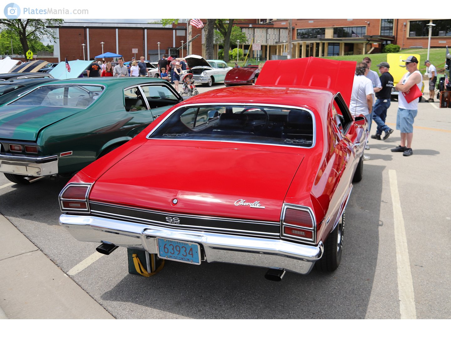63934, Chevrolet Chevelle 2nd gen 1969 2-door Hardtop (27/37; A-body), 1st facelift, 1968–1969
