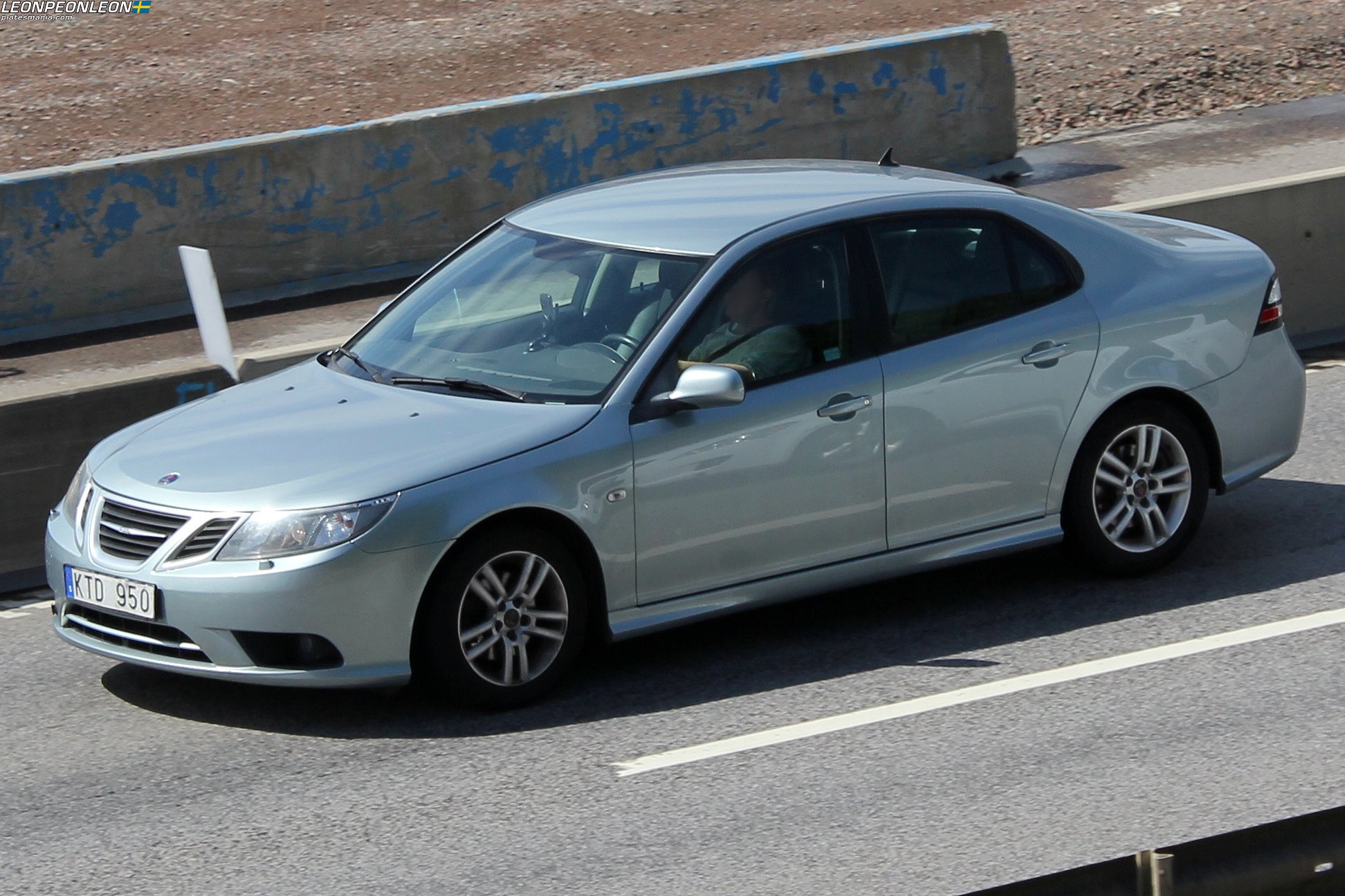 KTD 950, SAAB 9-3 2nd gen Sedan (YS3F), facelift, 2007–2014