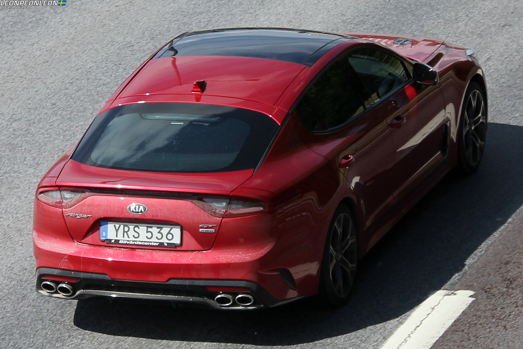 YRS 536, Kia Stinger 1st gen (CK), 2017–2023