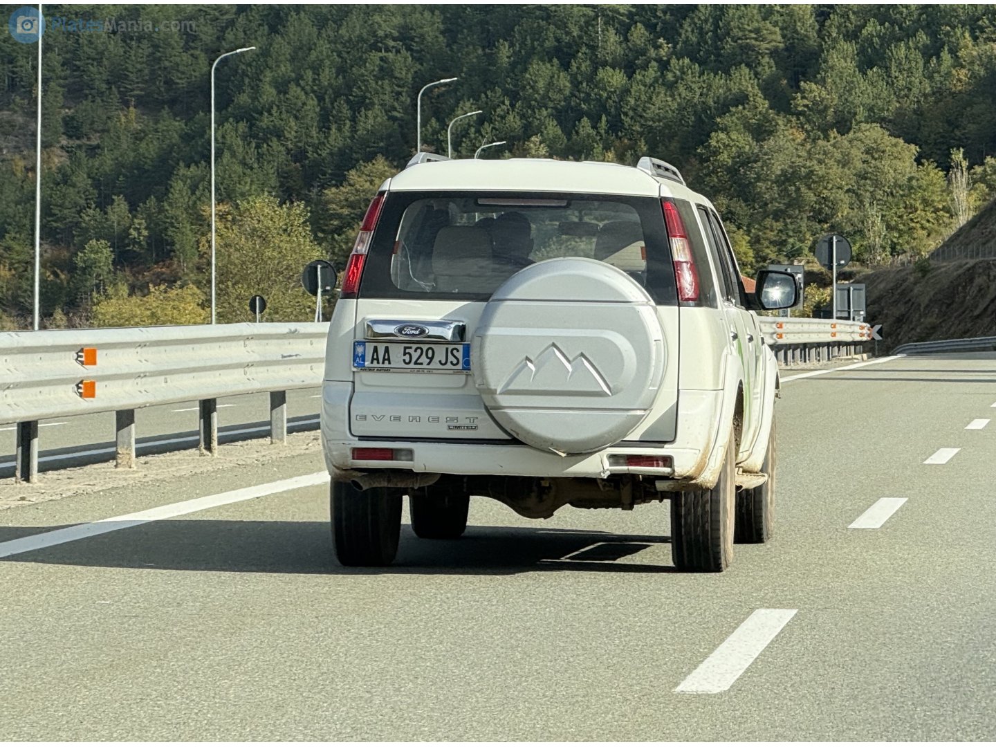 AA 529 JS, Ford Everest 1st gen (U268/UR), facelift, 2006–2015