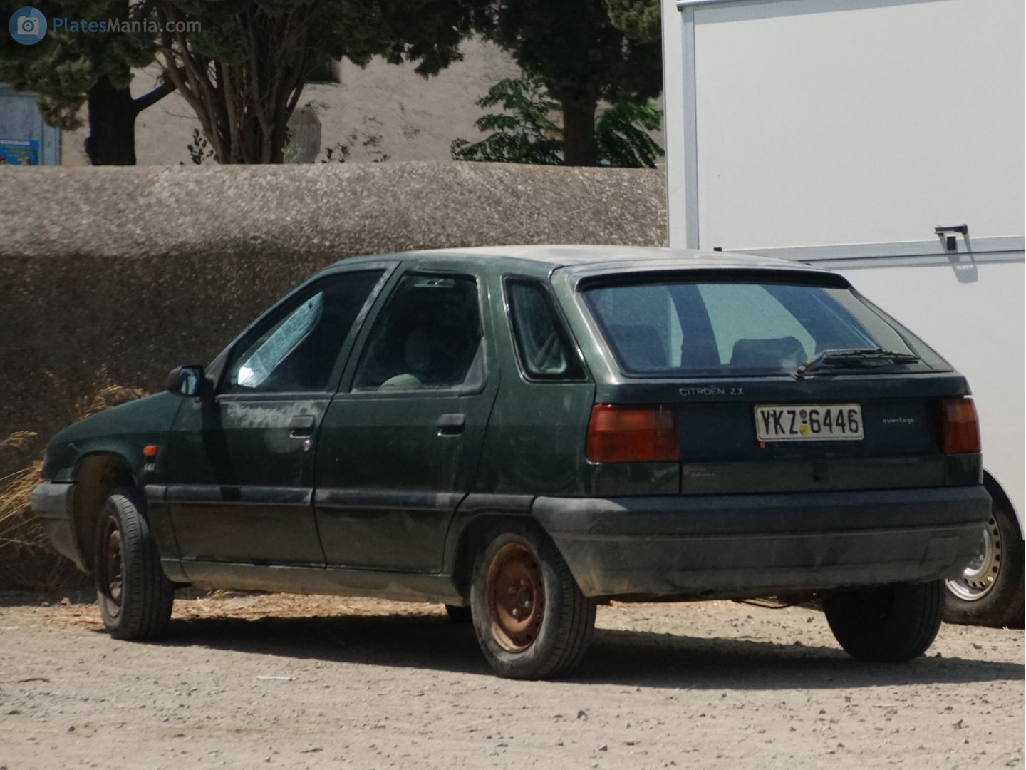 YKZ-6446, Citroёn ZX 1st gen 5-door Hatch (N2), 1991–1998 (–2008 for CN-market)