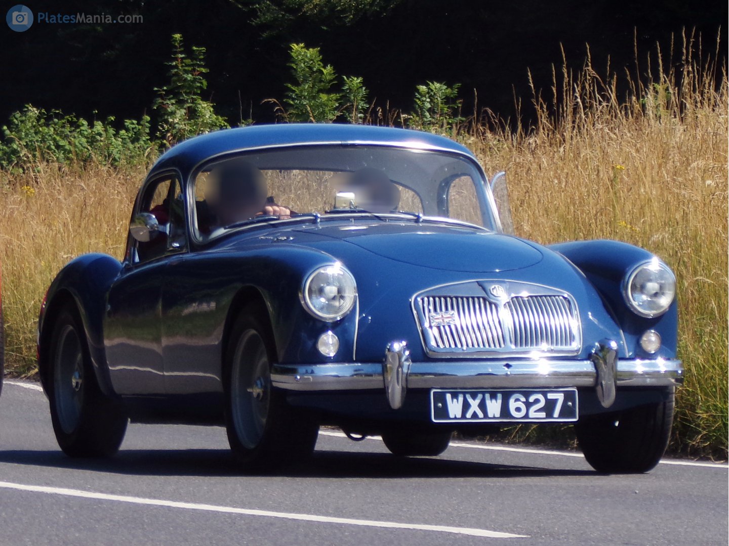WXW627, MG A 1st gen, 1955–1962