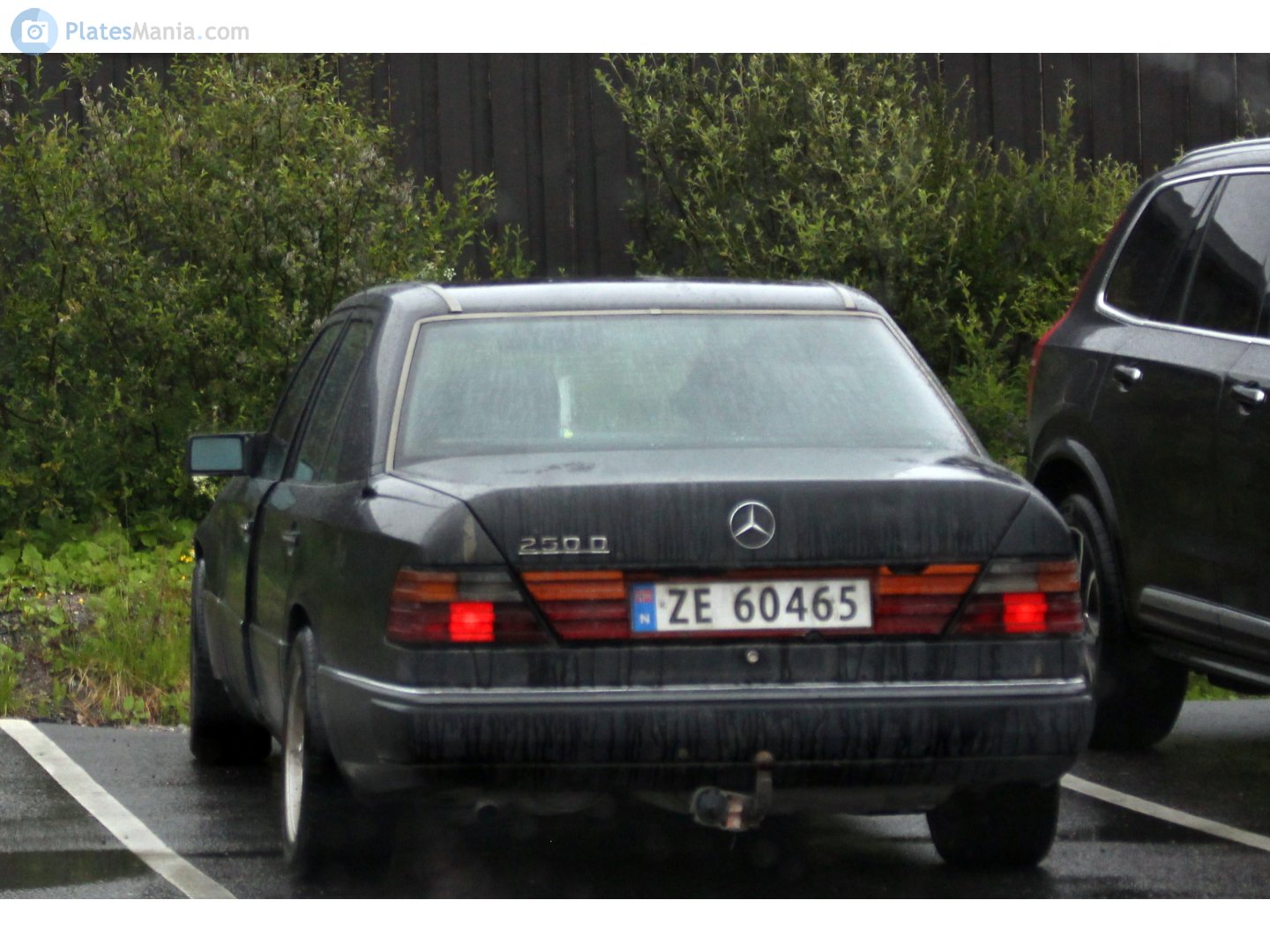 ZE 60465, Mercedes-Benz E-Klasse 1st gen Sedan (W124), 1984­–1995