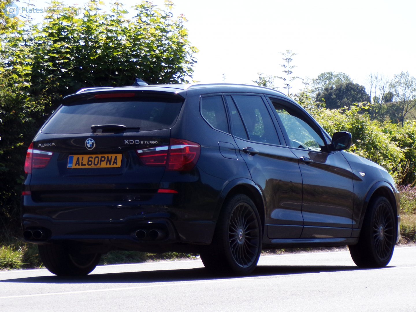 AL60PNA, BMW X3 2nd gen Alpina XD3 (F25), 2013–2014