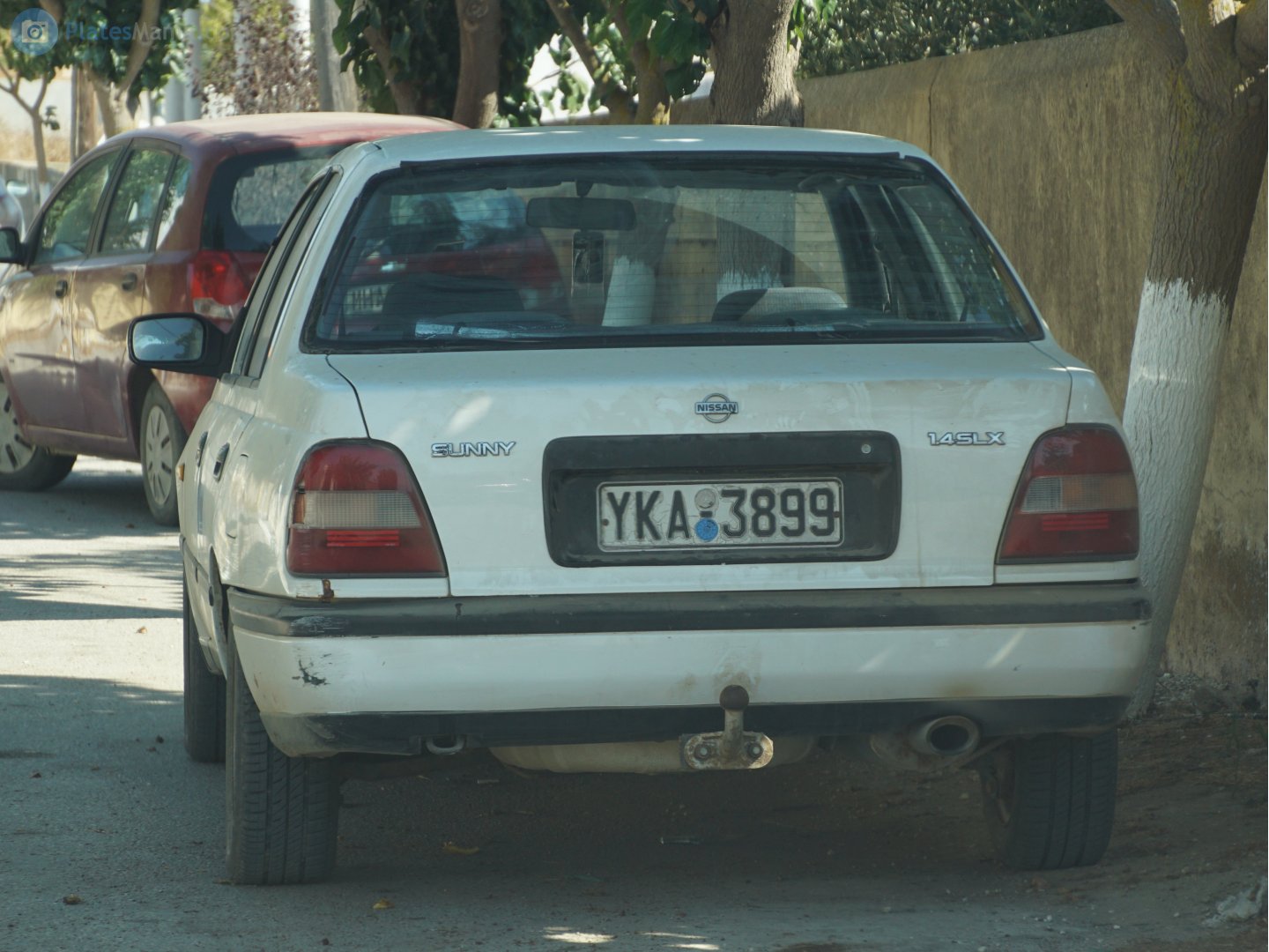 YKA-3899, Nissan Sunny 7th gen Sedan (N14; EU-market), 1990–1996