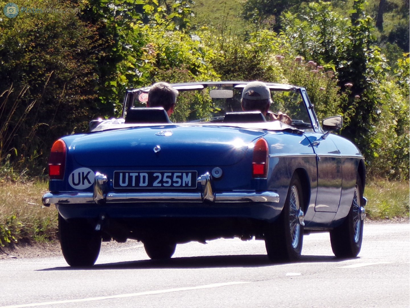 UTD255M, MG B 1st gen Roadster, 1962–1980