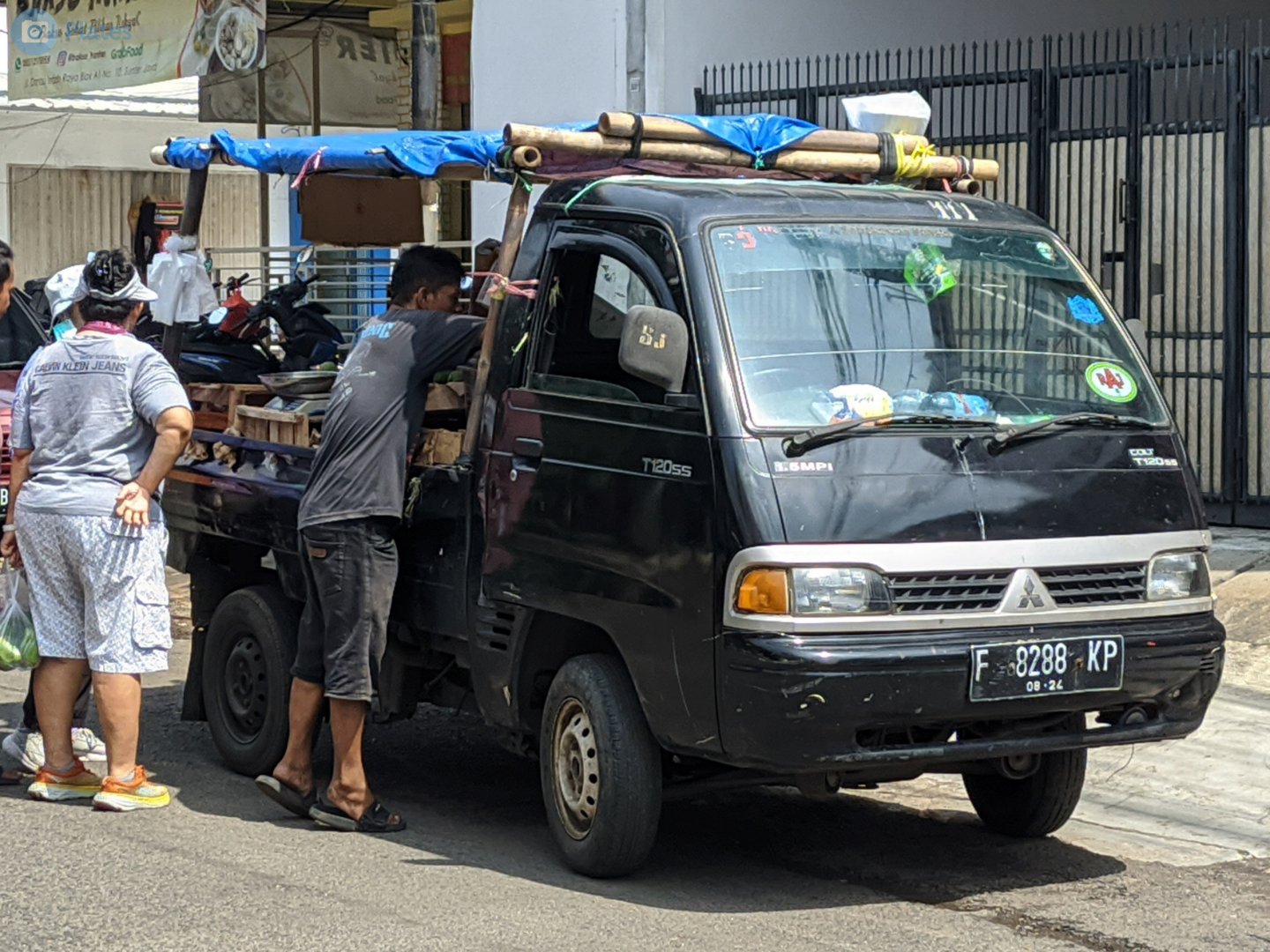 F 8288 KP, Suzuki Carry 8th gen (Futura) (Super Carry) Truck, 1st facelift, 1991–