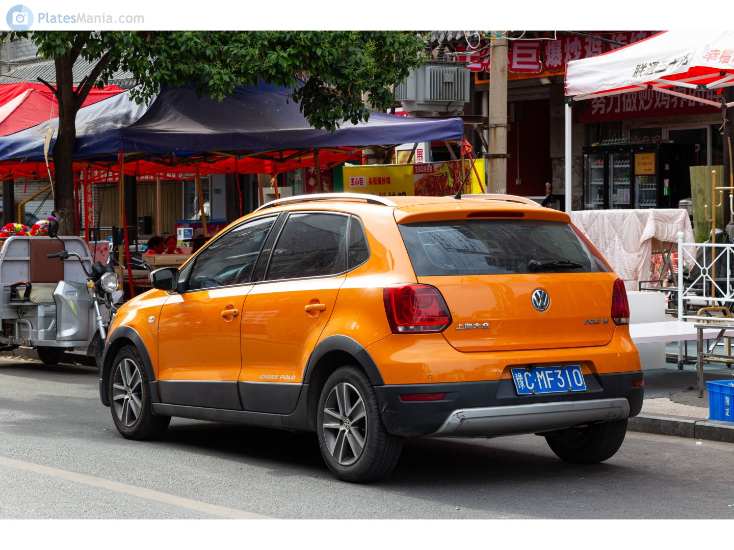 豫C·MF310, Volkswagen Polo 5th gen CrossPolo (Vivo Maxx) (6R/6C), 2010–2017 (2018­– for ZA-market)