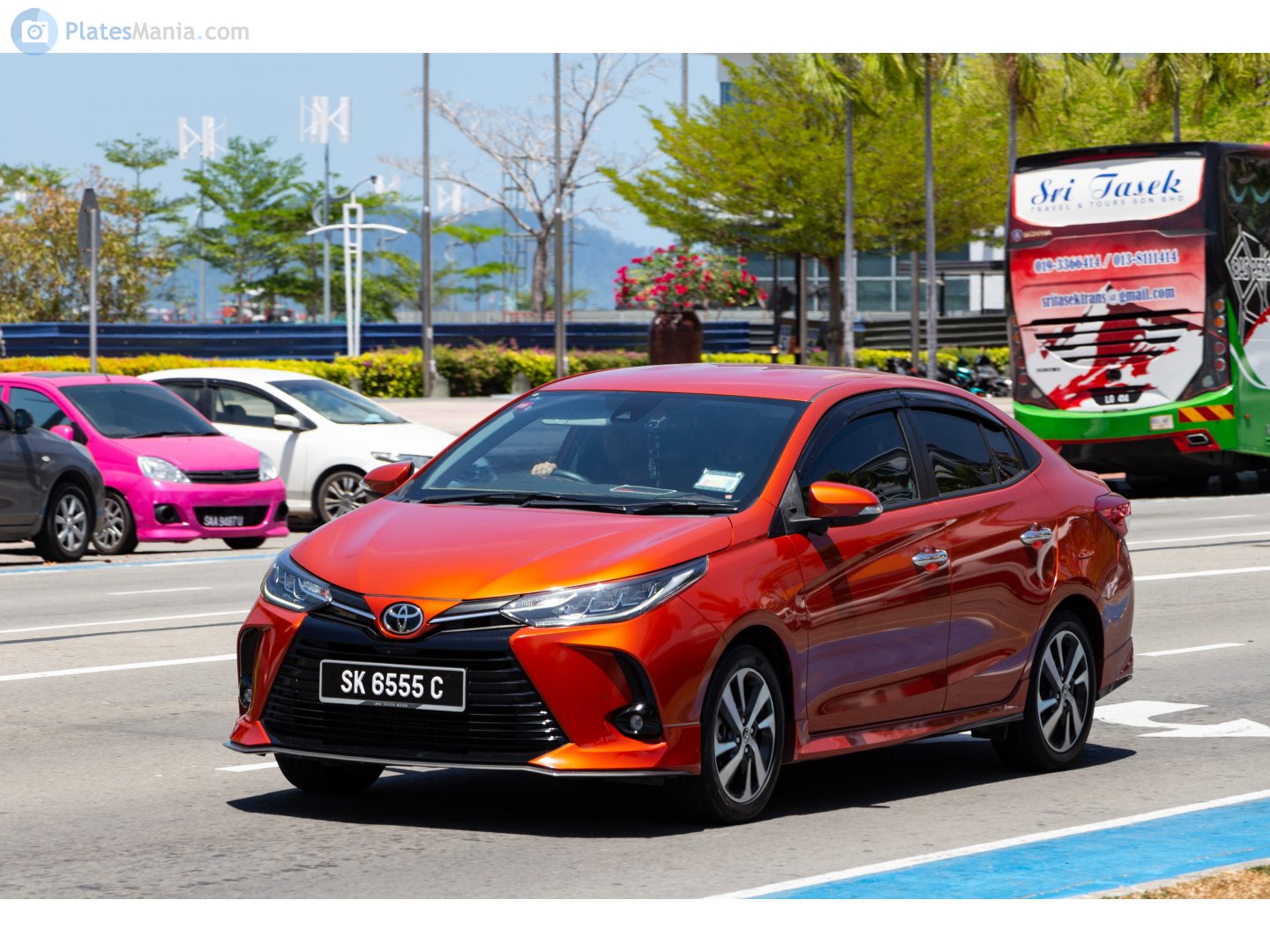 SK 6555 C, Toyota Vios 3rd gen Sedan (XP150; ASEAN-market), 1st facelift, 2017–2023