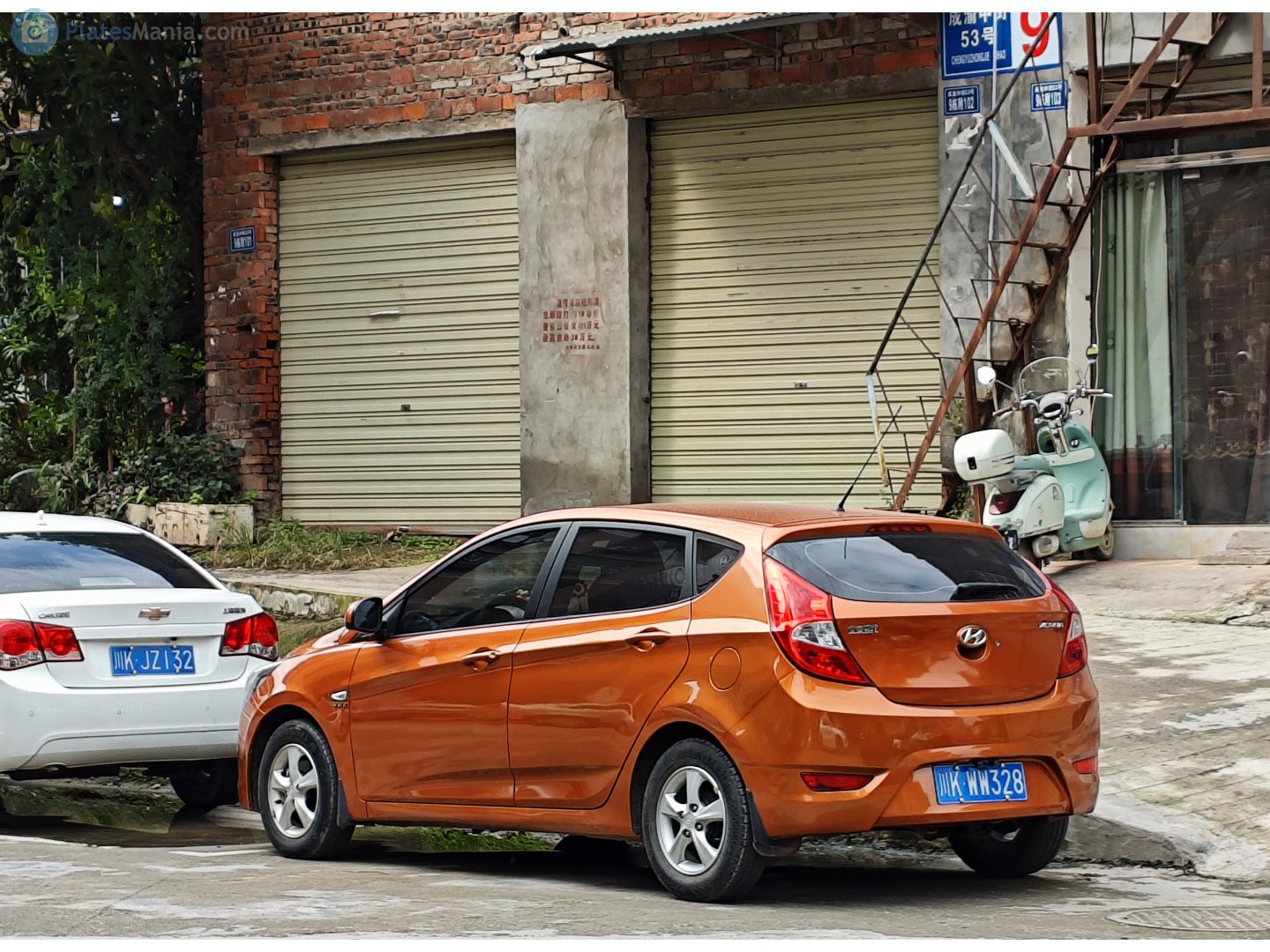 川K·WW328, Hyundai Verna 3rd gen (RB/RC), 2010–2019