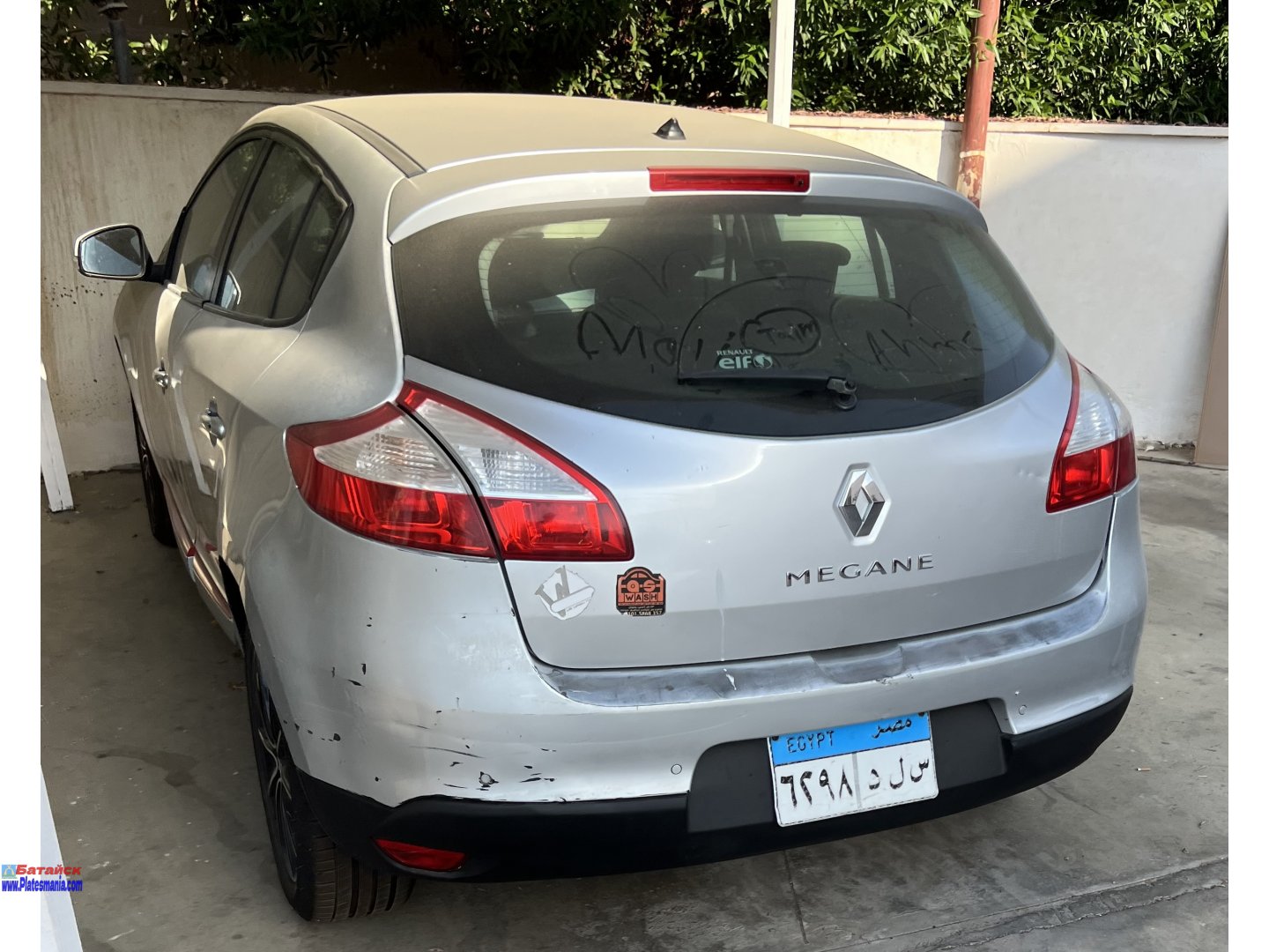 ٦٢٩٨ دلس, Renault Mégane 3rd gen Hatch (B95), 2008–2015