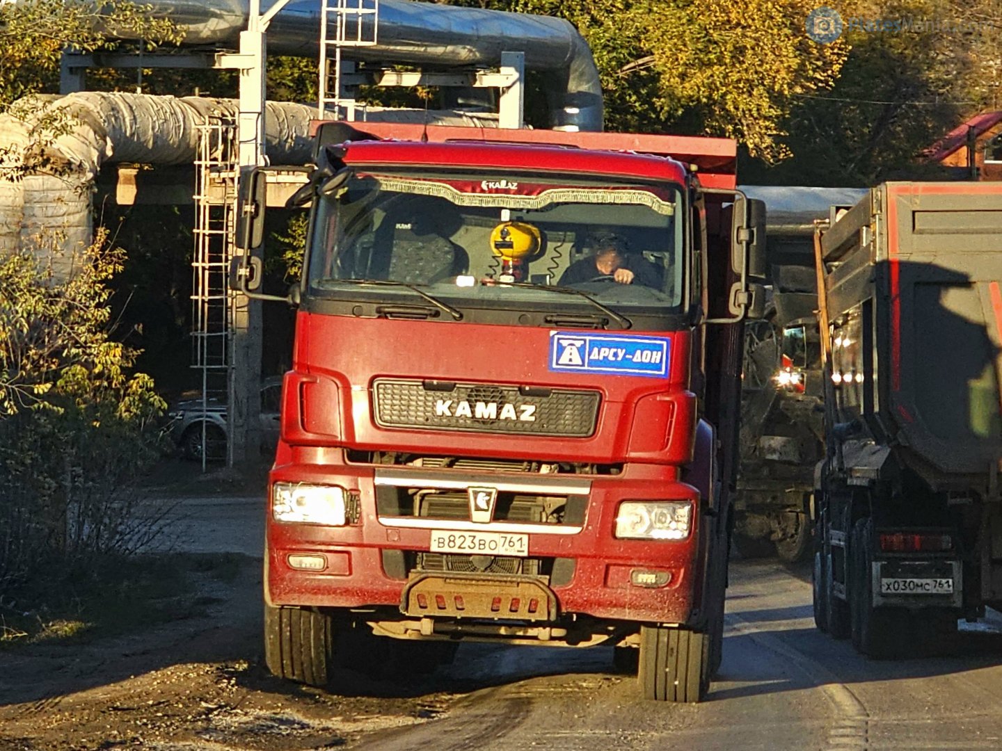 в 823 во 761, KamAZ 6520 6520 Люкс (K4 Cab), 2016–