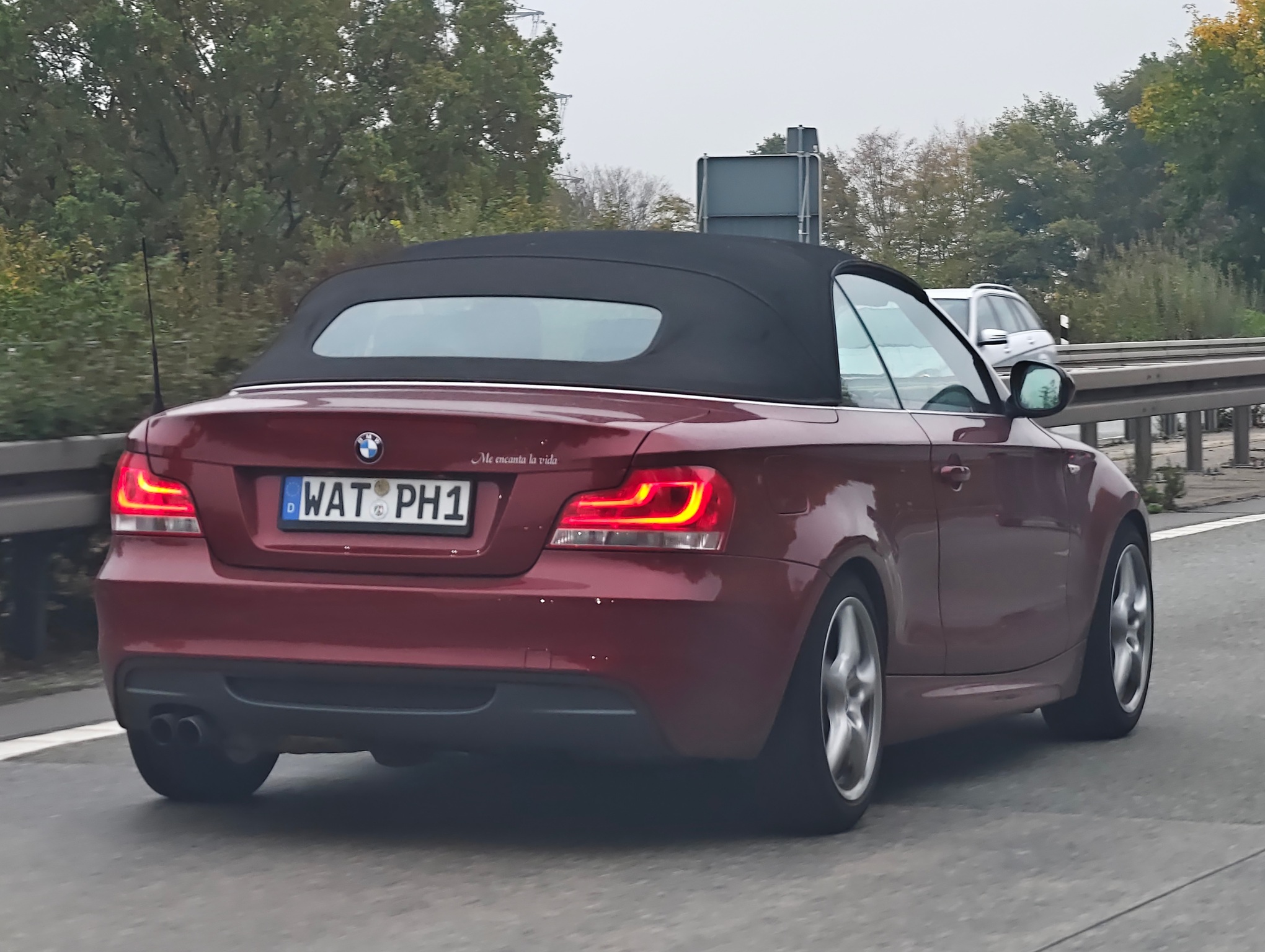 WAT PH 1, BMW 1 Series 1st gen Cabrio (E88), 2007–2013