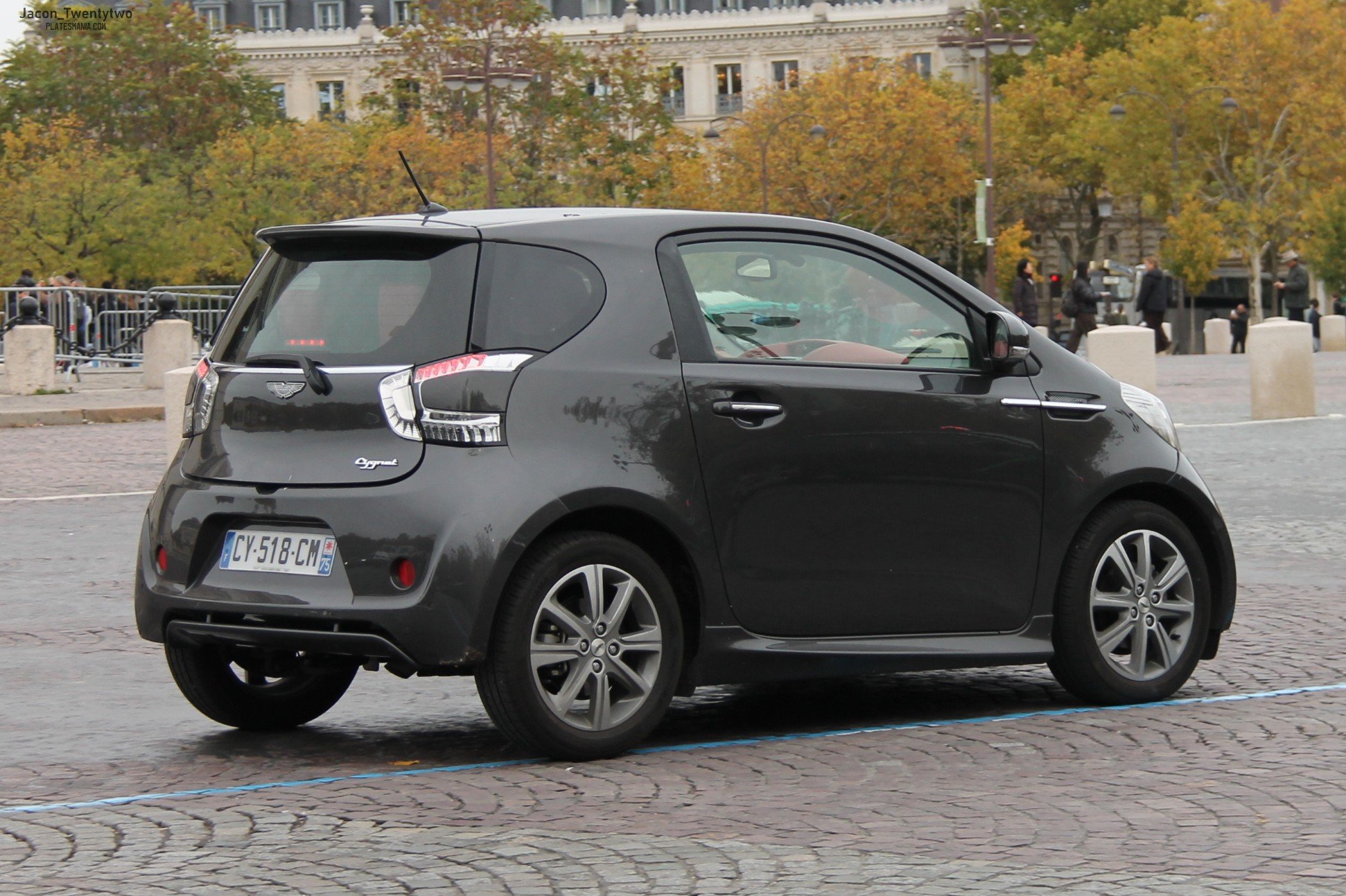 CY-518-CM, Aston Martin Cygnet 1st gen (P298), 2011–2013