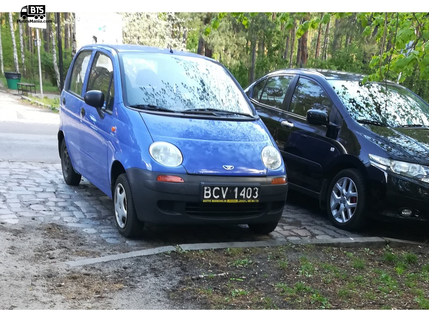 BCV 1403, Daewoo Matiz 1st gen (M100), 1998­–2004 (–2007 for PL- and –2008 for RO-market)