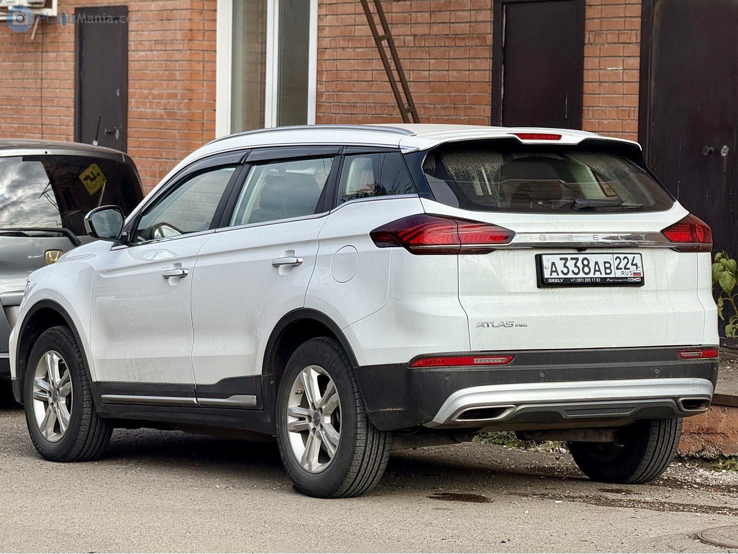 а 338 ав 224, Geely Atlas 1st gen Pro (NL-3B; CIS-market), facelift, 2021–2024