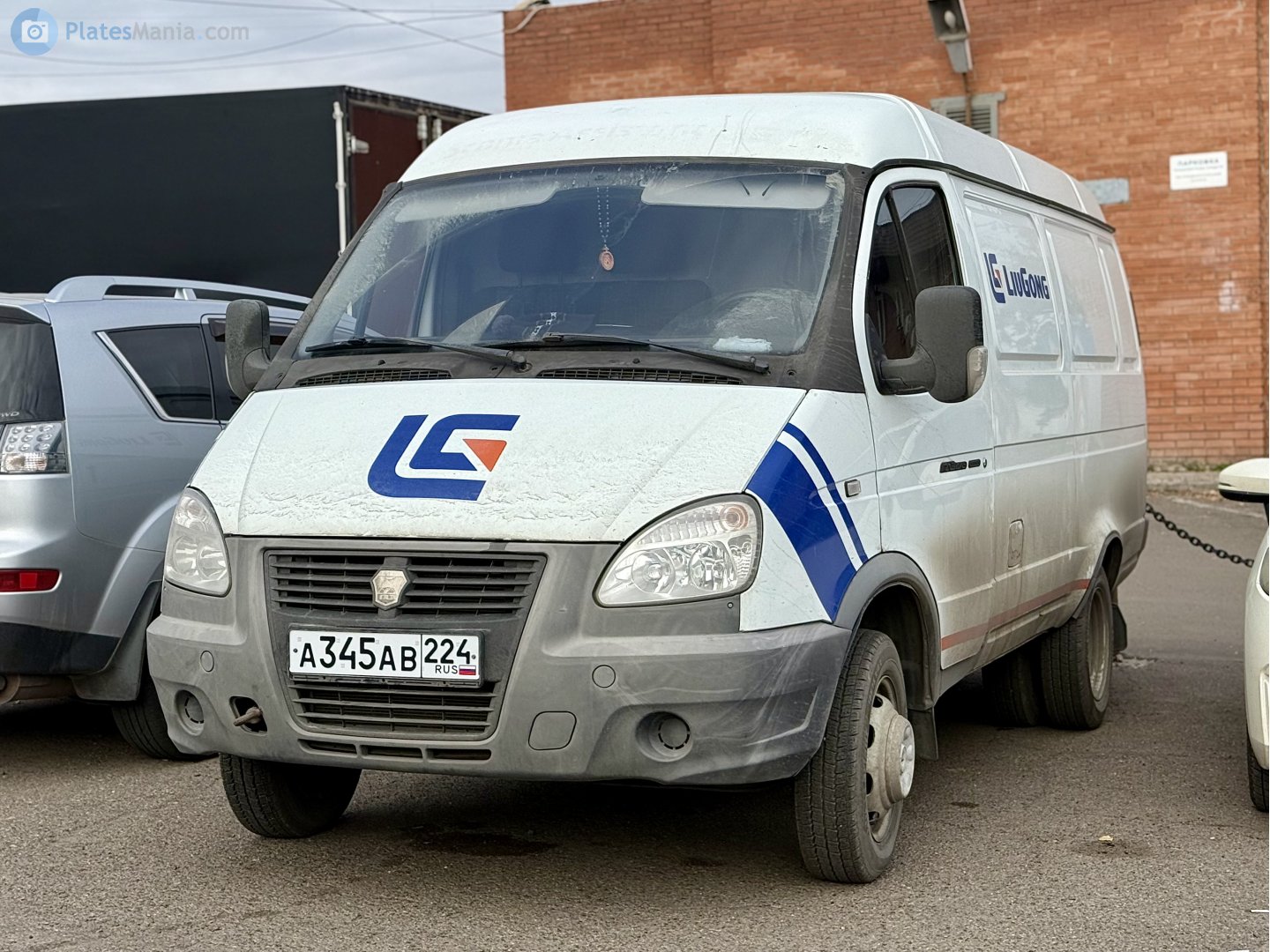а 345 ав 224, GAZ 2705 ГАЗель 3-2705 Van, facelift, 2003–