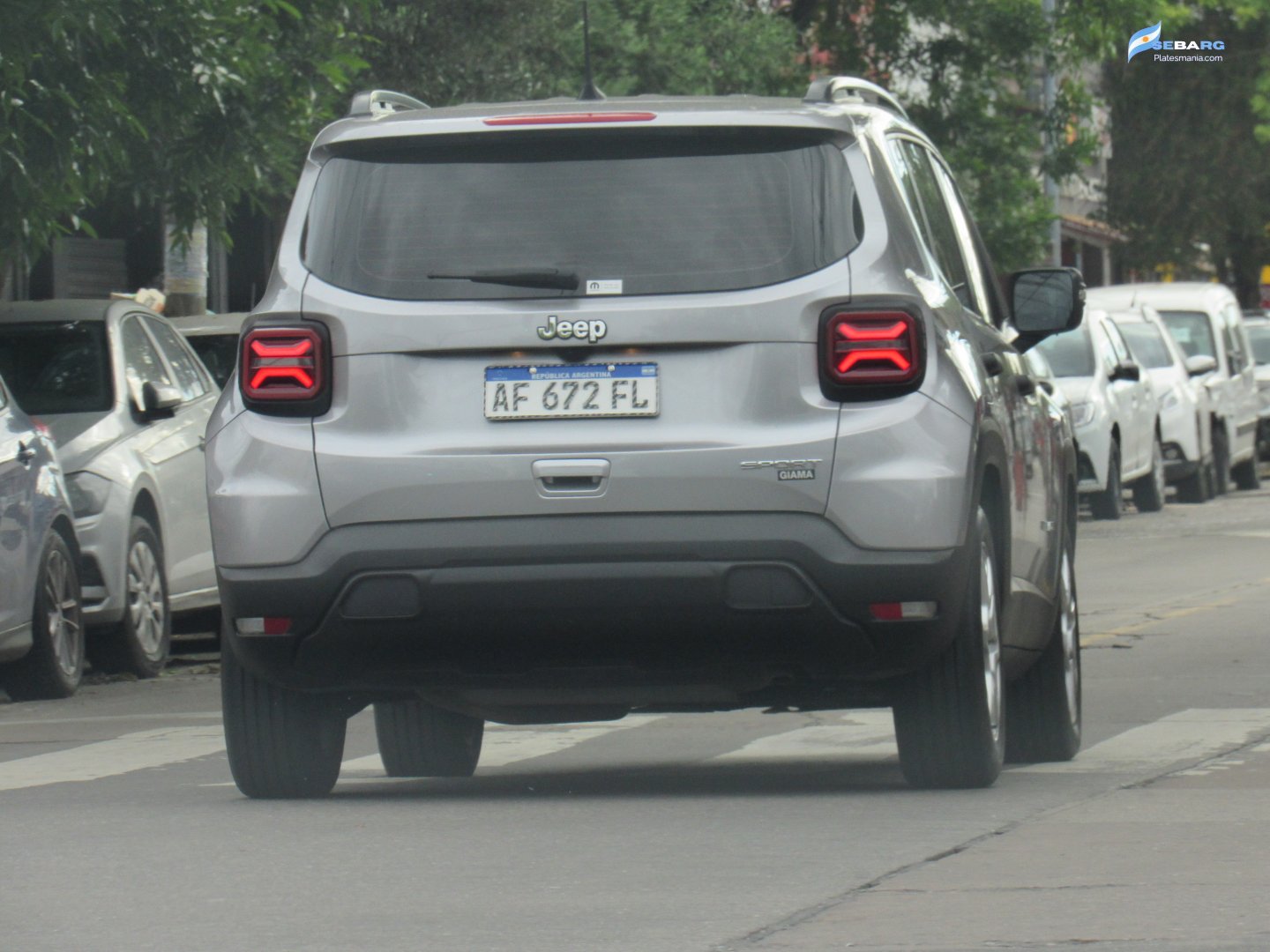 AF 672 FL, Jeep Renegade 1st gen (BU; LATAM-market), facelift, 2022–