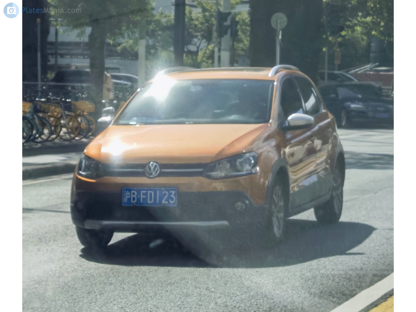 沪B·FD123, Volkswagen Polo 5th gen CrossPolo (Vivo Maxx) (6R/6C), 2010–2017 (2018­– for ZA-market)