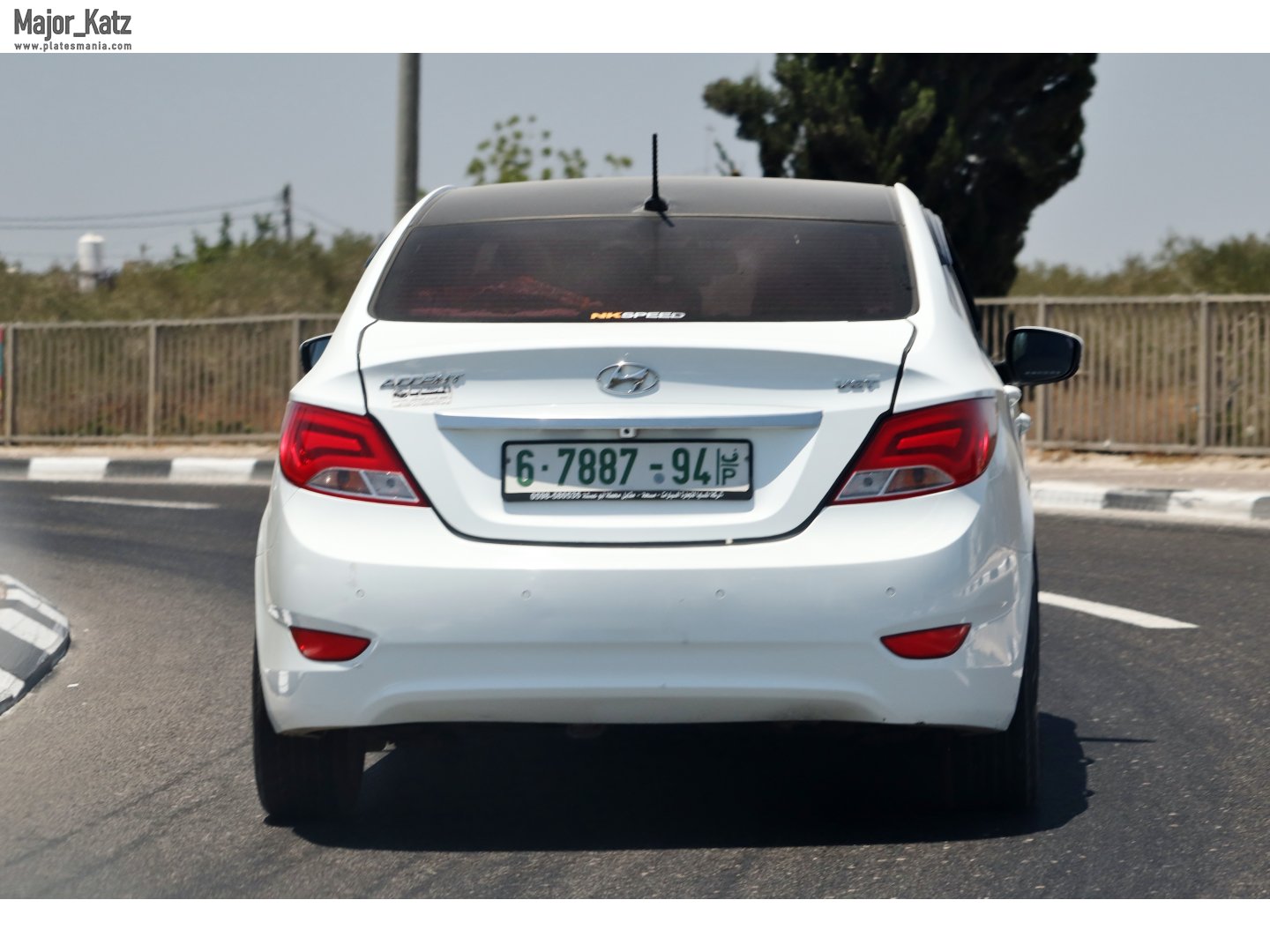 6-7887-94, Hyundai Accent 4th gen Sedan (RB), 2010–2019