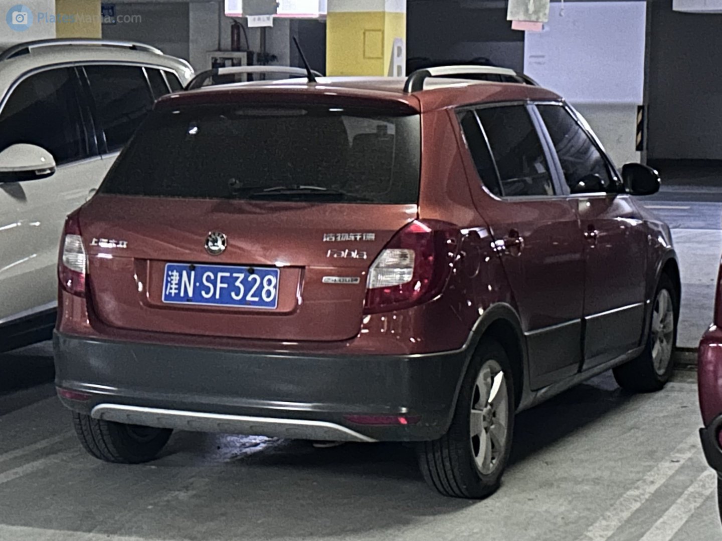津N·SF328, Skoda Fabia 2nd gen Scout Hatch (5J2/542), 2010–2014