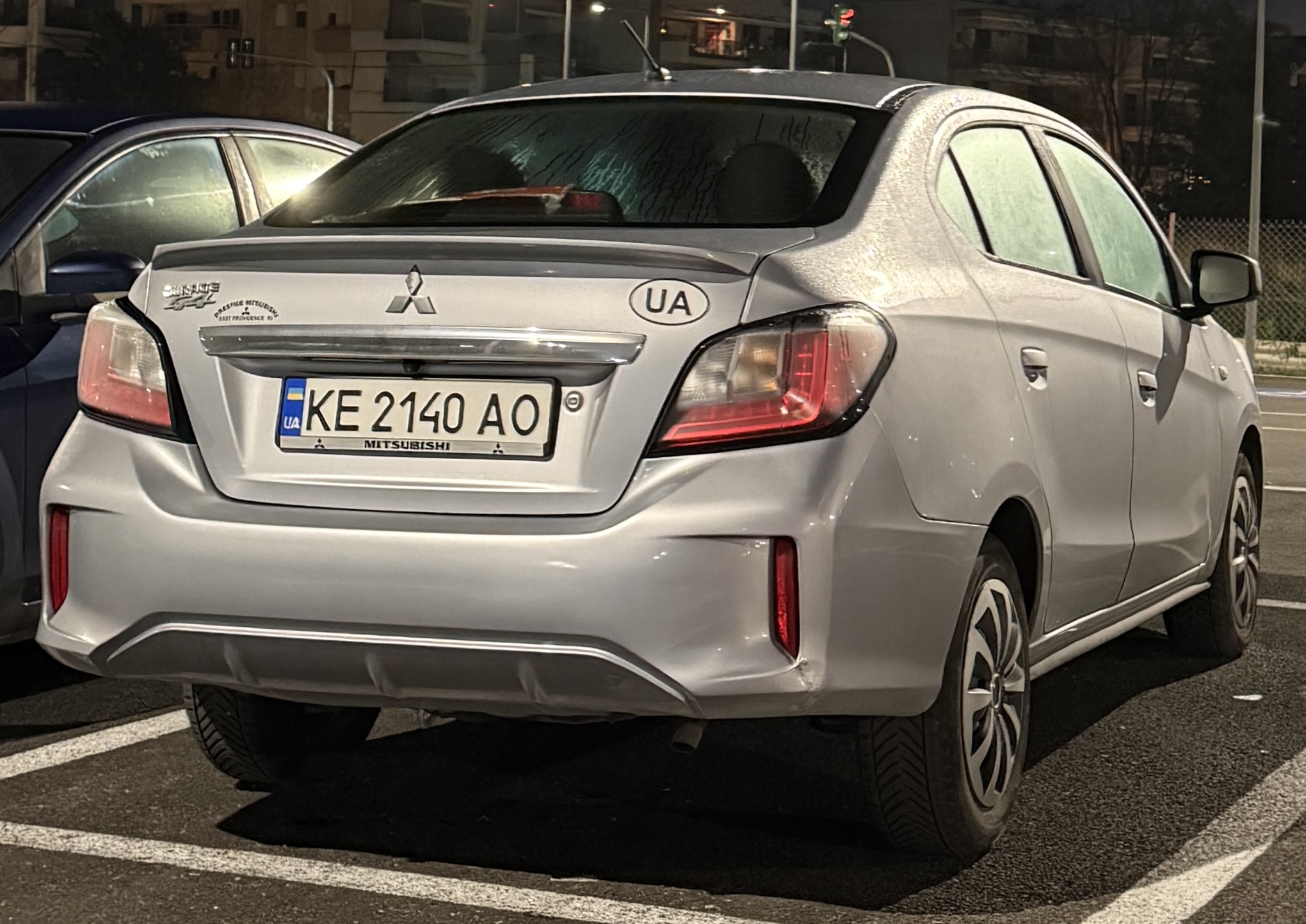 KE 2140 AO, Mitsubishi Mirage 6th gen G4 Sedan (A10), facelift, 2019–