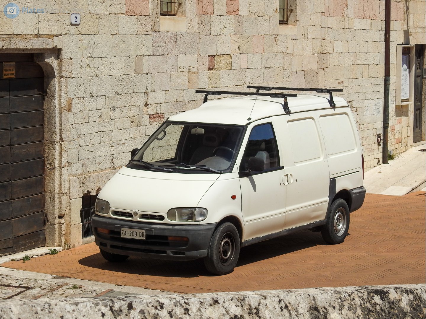ZA 209 DR, Nissan Vanette 2nd gen Cargo Van (C23; EU-market), 1995–2001