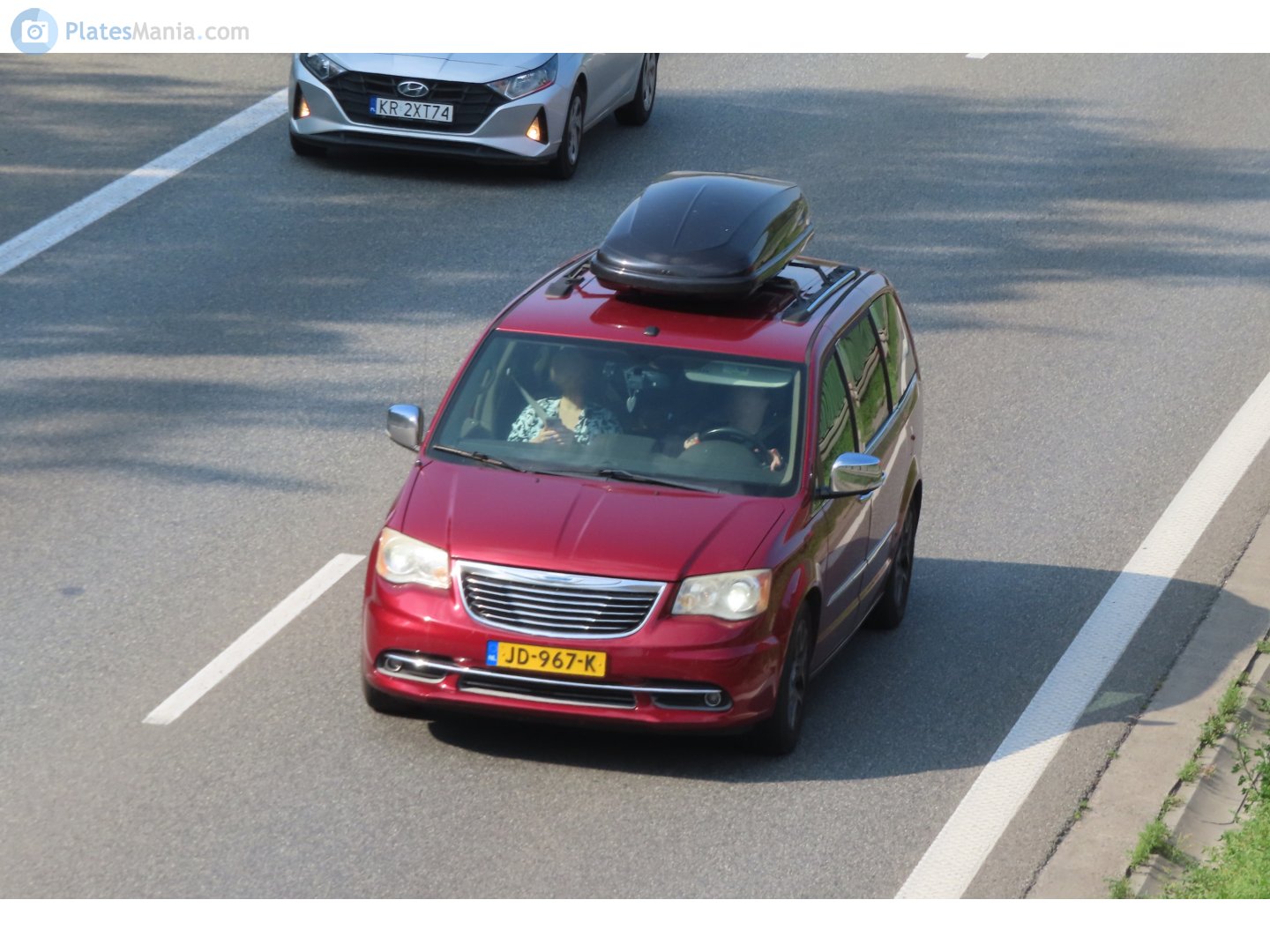 JD-967-K, Chrysler Town&Country 5th gen Minivan (RT), facelift, 2010–2016