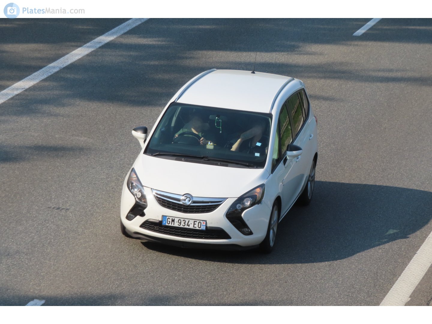 GM-934-EQ, Vauxhall Zafira 3rd gen Tourer (C; P12), 2011–2016