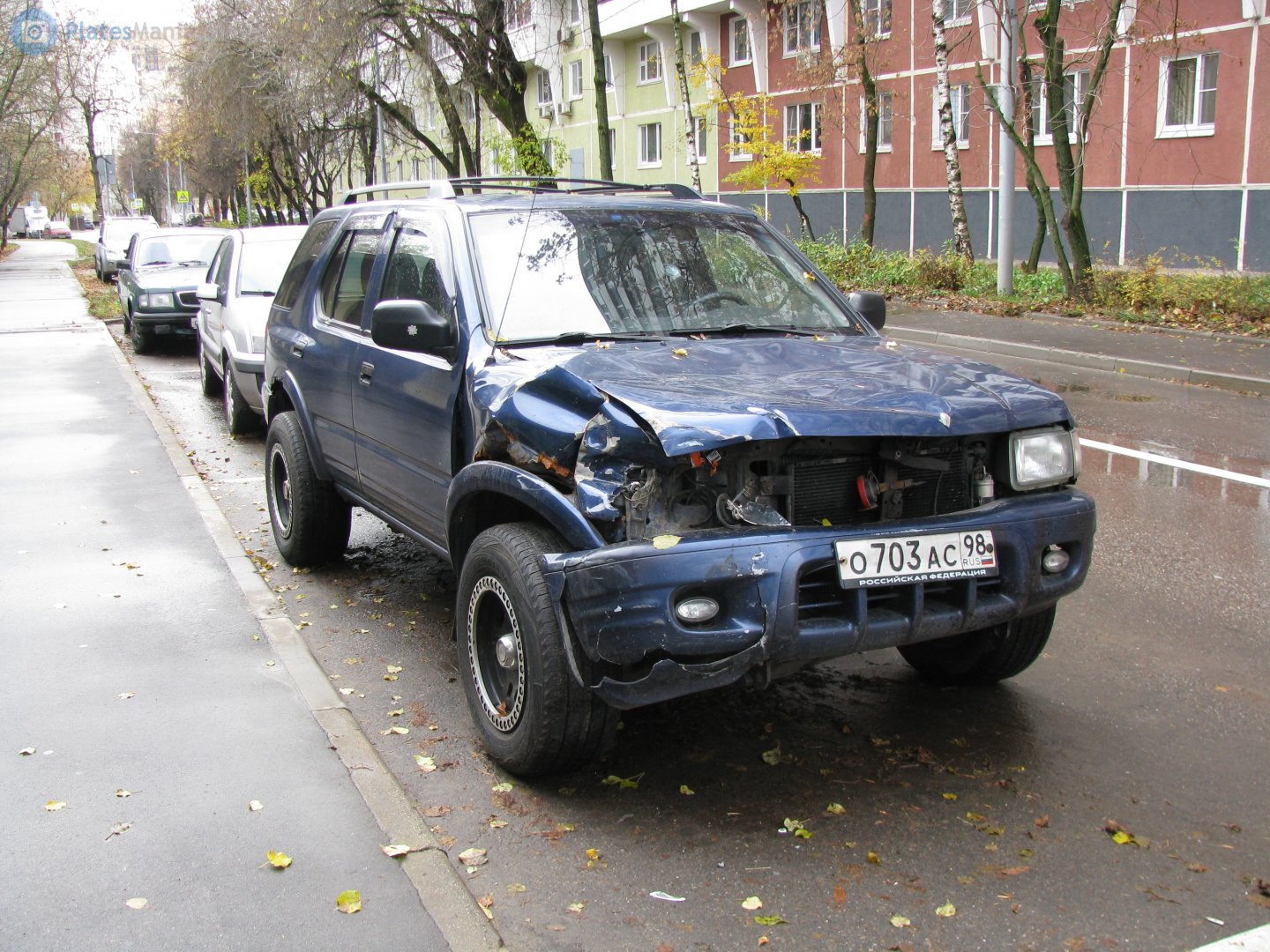 о 703 ас 98, Isuzu Rodeo 2nd gen 5-door SUV (UE; US-market), 1998–2004