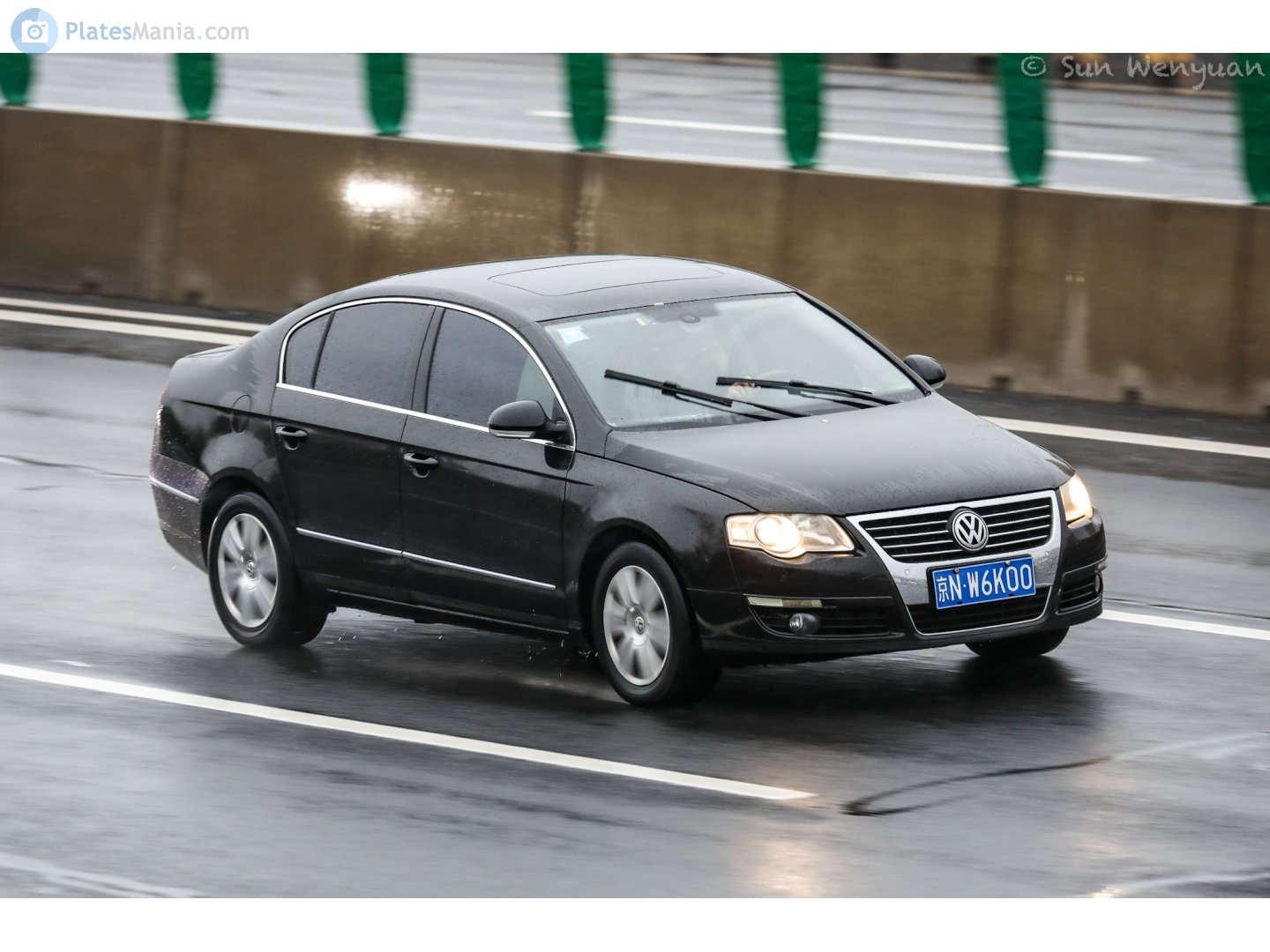 京N·W6K00, Volkswagen Magotan 1st gen (B6; CN-market), 2007–2011