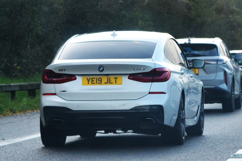 YE19JLT, BMW 6 Series 3rd gen Gran Coupé (F06), 2012–2018