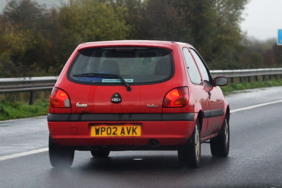 WP02AVK, Ford Fiesta 4th gen 3-door Hatch (JAS; BE91), 1st facelift, 1999–2002