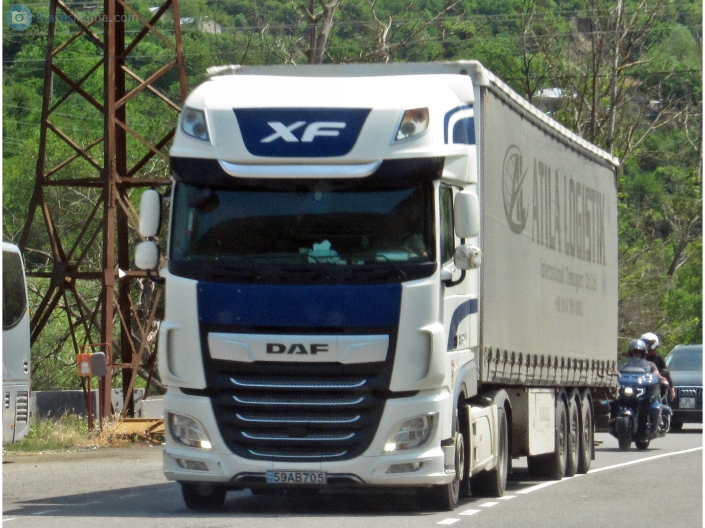 59AB705, DAF XF 4th gen, facelift, 2017–