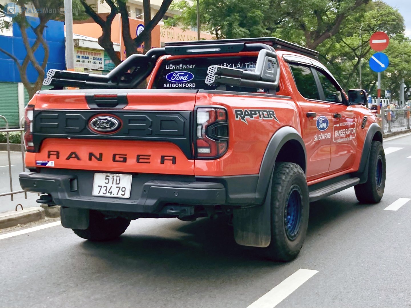 51D-734.79, Ford Ranger Global 3rd gen Raptor (P375/PX), 2018–2023