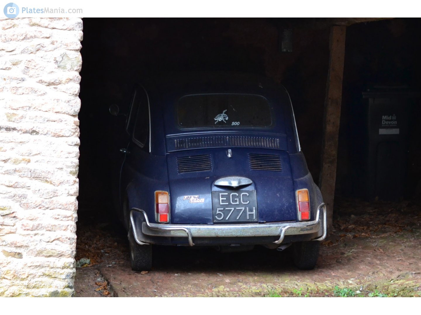 EGC577H, FIAT 500 1st gen 500F (110), 1965–1972