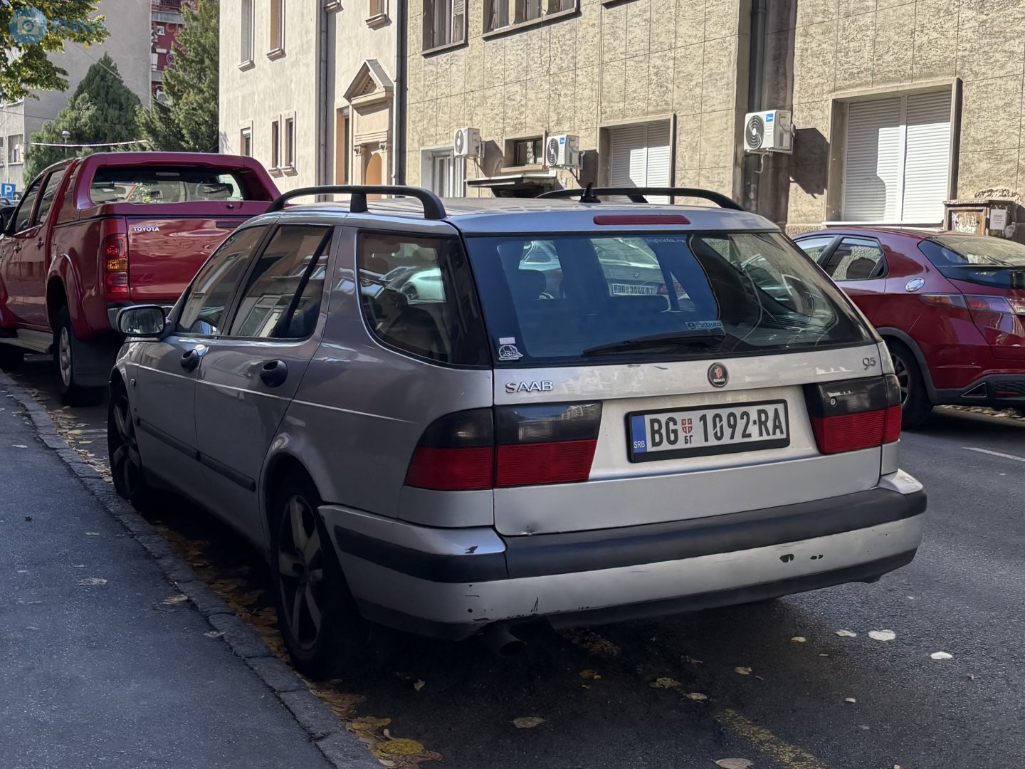 BG 1092-RA, SAAB 9-5 1st gen SportCombi Wagon (YS3E), 1997–2001