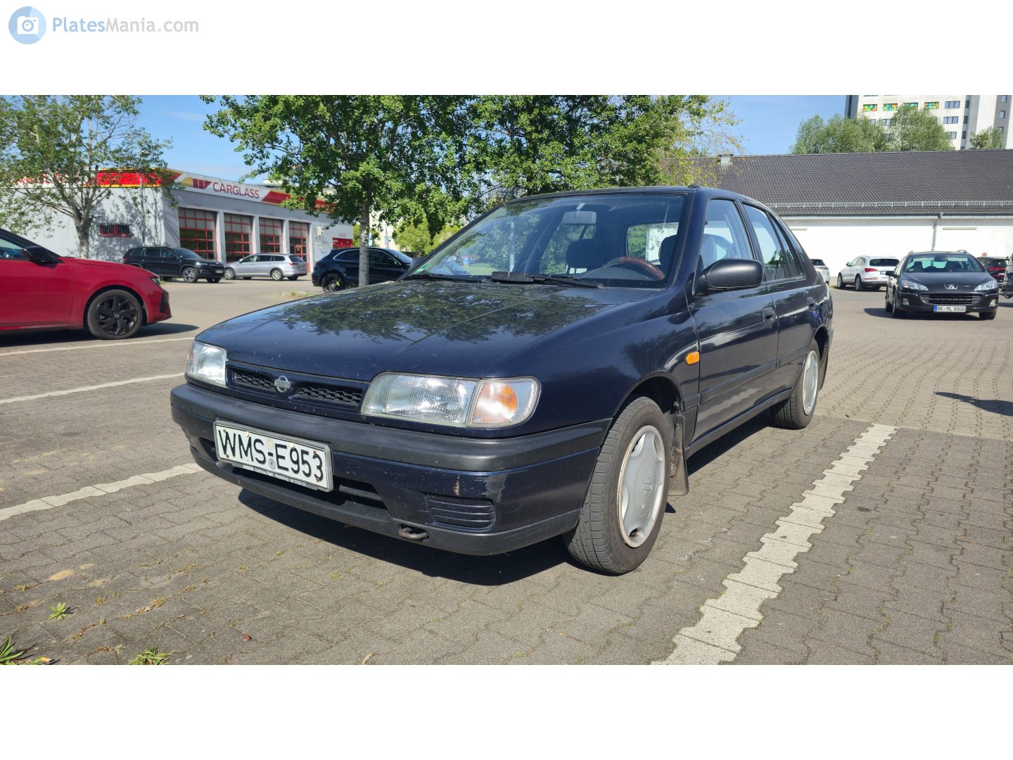 WMS E 953, Nissan Sunny 7th gen 5-door Liftback (N14; EU-market), 1990–1996
