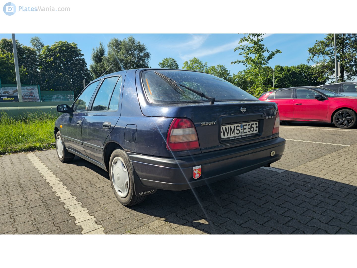WMS E 953, Nissan Sunny 7th gen 5-door Liftback (N14; EU-market), 1990–1996
