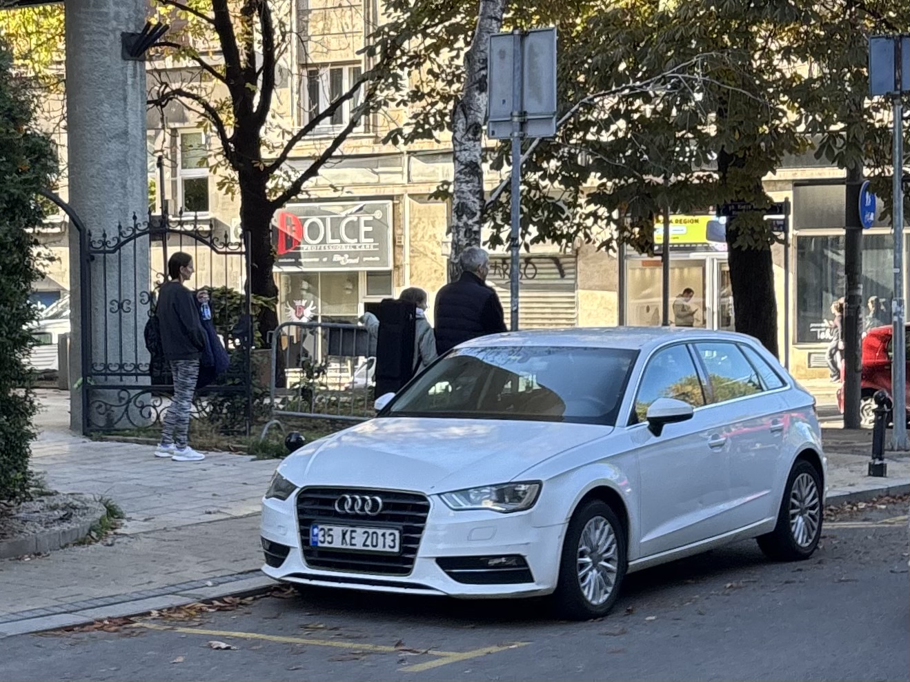 35 KE 2013, Audi A3 3rd gen Sportback (8VA/8VF), 2013–2016