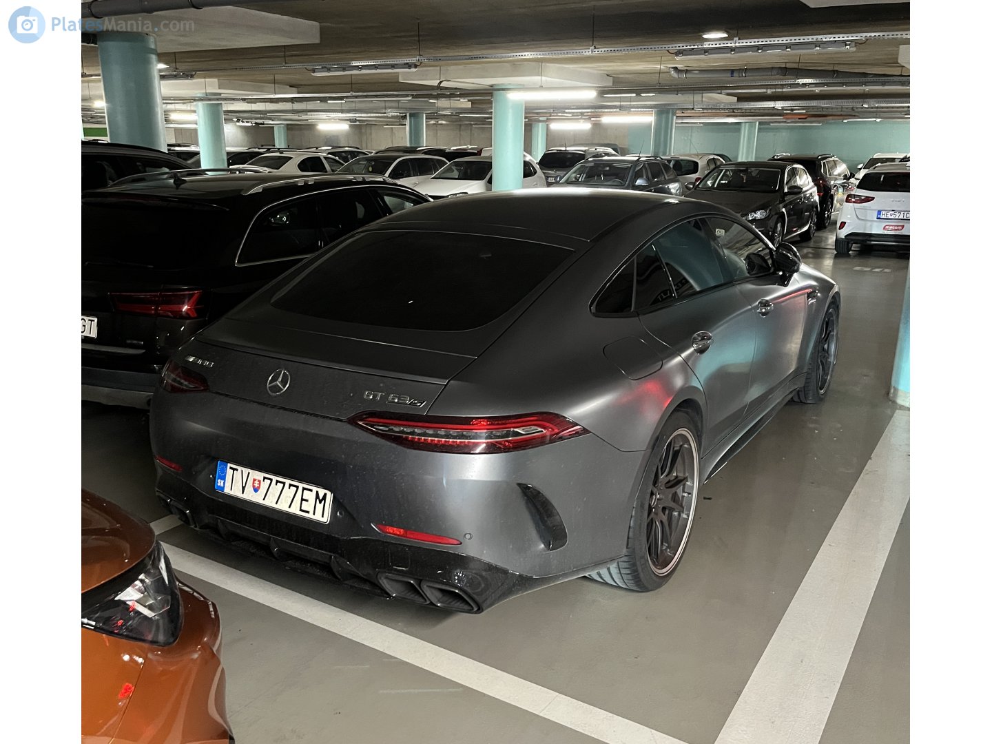 TV-777EM, Mercedes-Benz AMG GT 4-door Coupé 1st gen (X290), 2018–