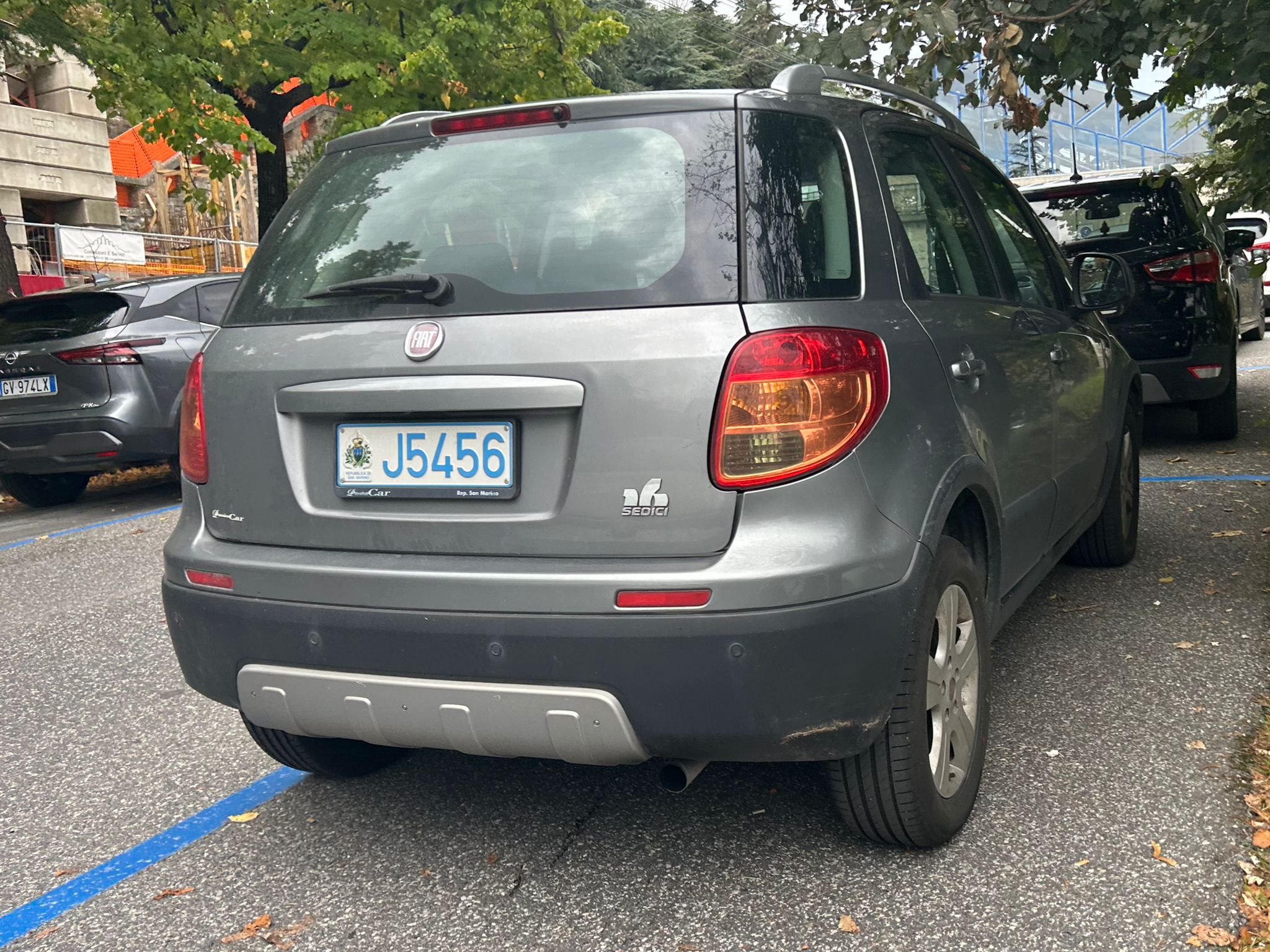 J5456, FIAT Sedici 1st gen (189), 2006–2014