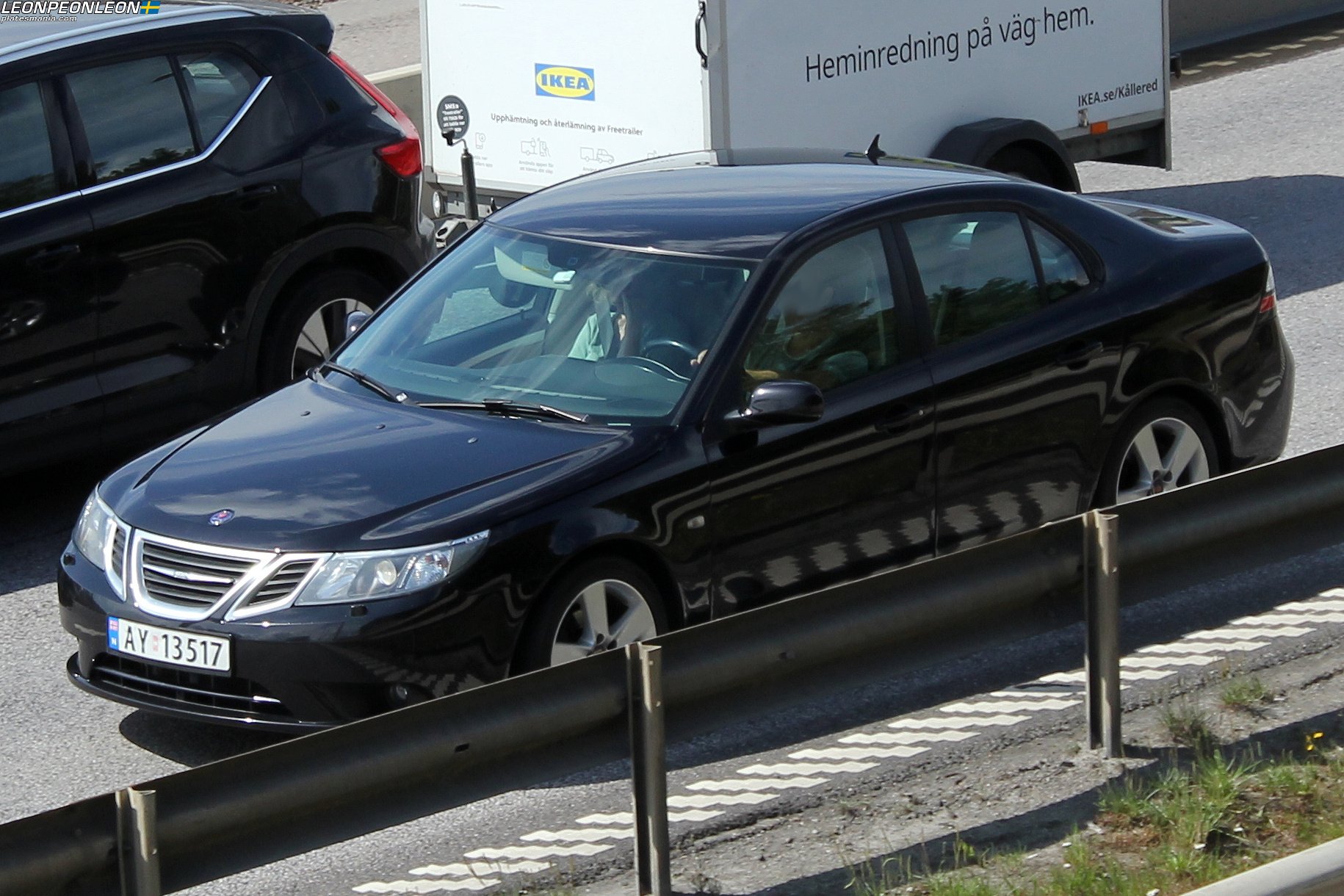 AY 13517, SAAB 9-3 2nd gen Sedan (YS3F), facelift, 2007–2014