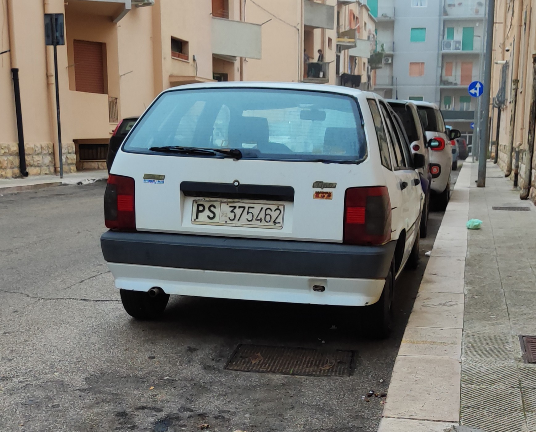 PS 375462, FIAT Tipo 1st gen 5-door Hatch (160), 1988–1995 (–1997 for BR-market)