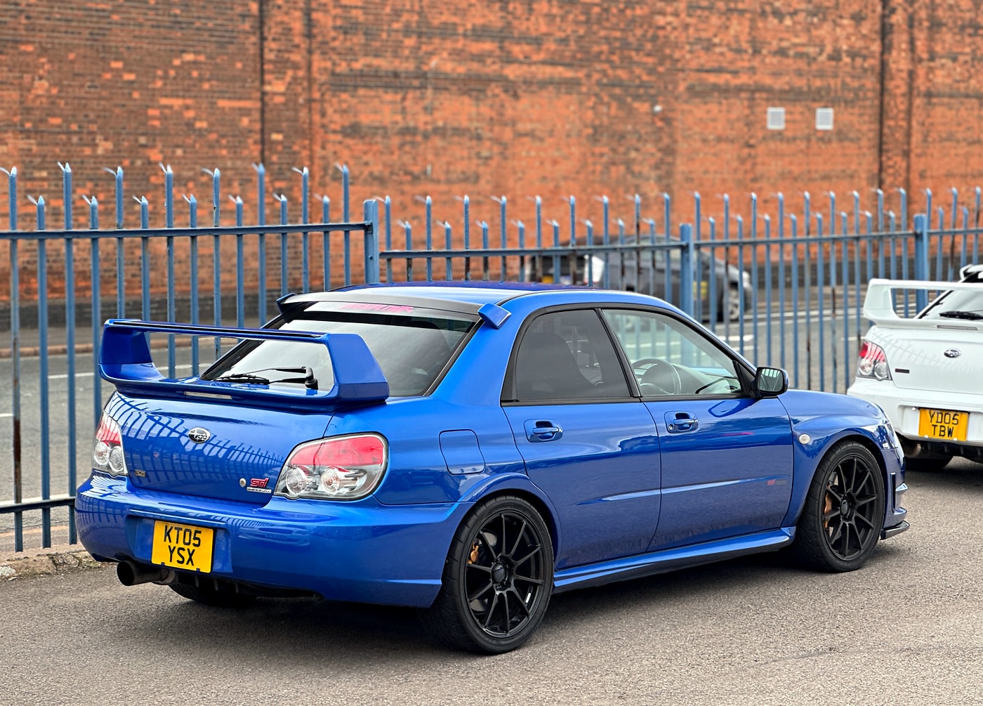 KT05YSX, Subaru Impreza WRX STi 2nd gen Sedan (GD), 2nd facelift, 2005–2007