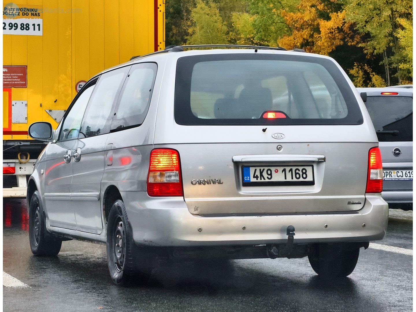 4K9 1168, Kia Carnival 1st gen (II) (KV), facelift, 2001–2006