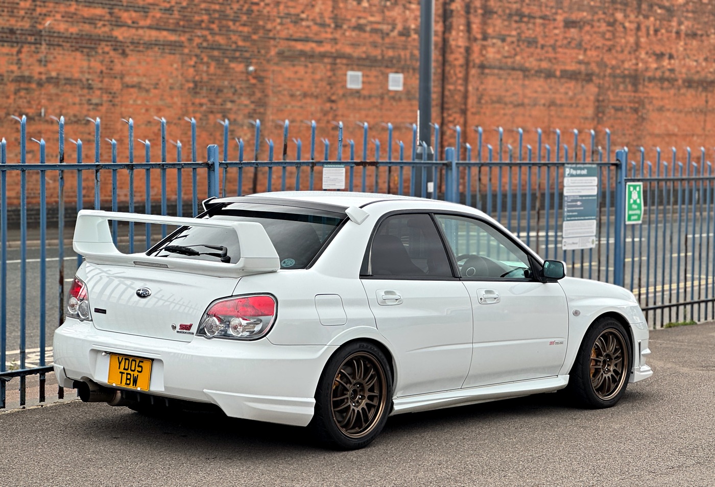 YD05TBW, Subaru Impreza WRX STi 2nd gen Sedan (GD), 2nd facelift, 2005–2007