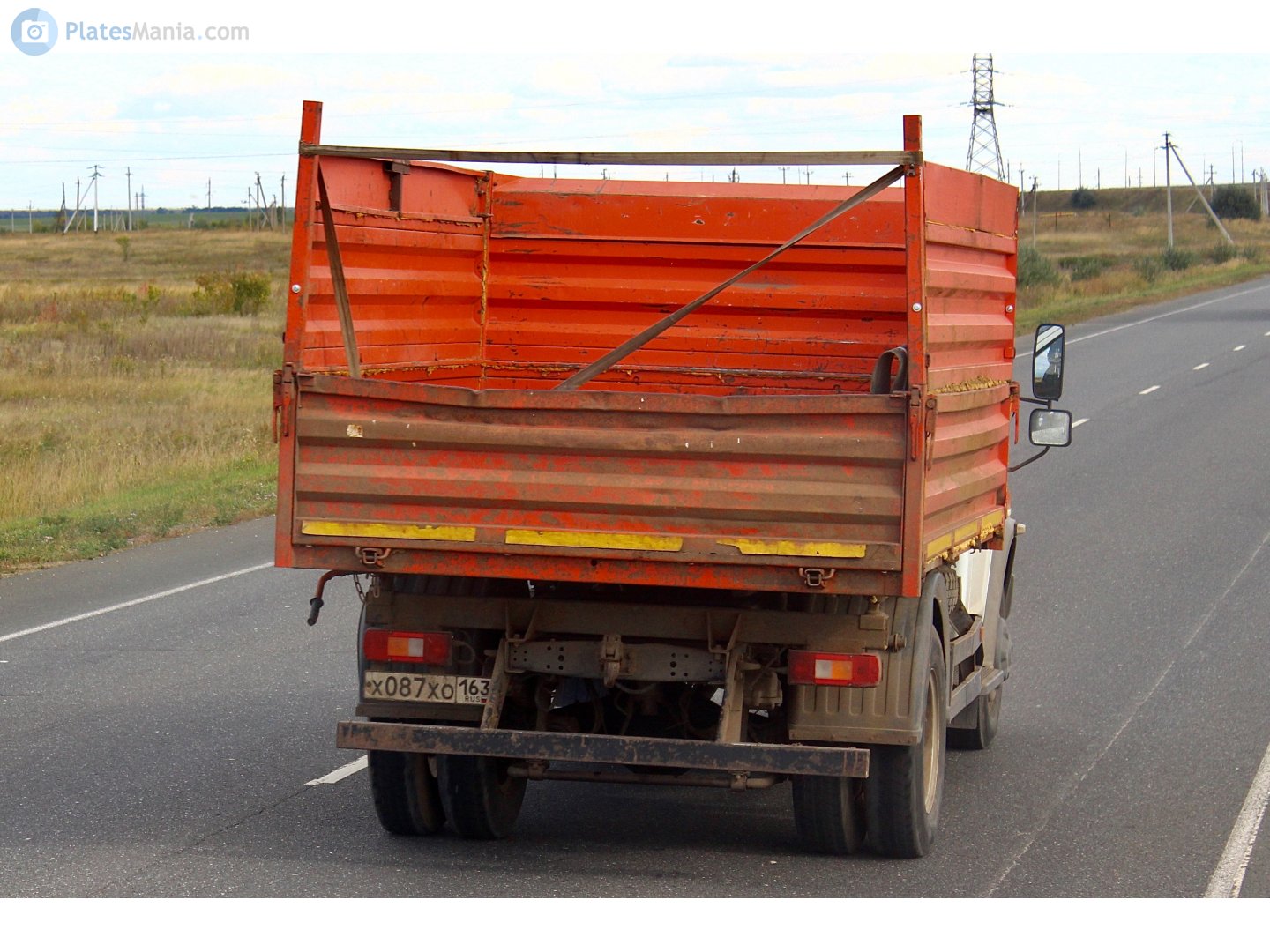 х 087 хо 163, GAZ ГАЗон Next САЗ-2507, 2014–